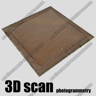 3D Scan Of Manhole Cover #7